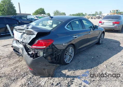 2020 Genesis G70 2.0T Rwd из США, поврежденный, VIN KMTG34LAXLU055376